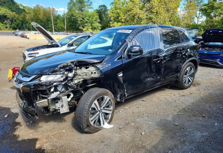 Salvage 2024 Mitsubishi Outlander Sport in Black