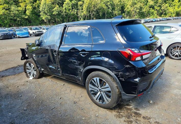 Salvage 2024 Mitsubishi Outlander Sport in Black