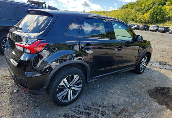 Salvage 2024 Mitsubishi Outlander Sport in Black