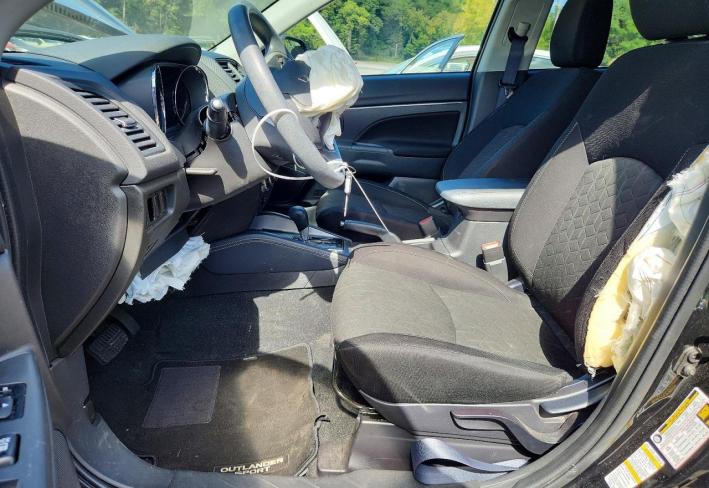 Salvage 2024 Mitsubishi Outlander Sport in Black