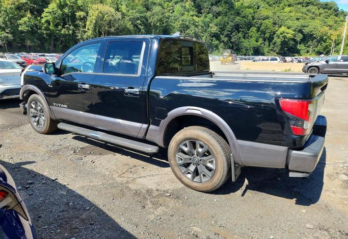 Salvage 2024 Nissan Titan Platinum Reserve in Black