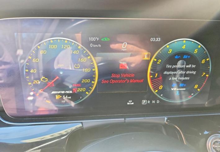 Salvage 2019 Mercedes Benz Amg Gt 63  in Серый