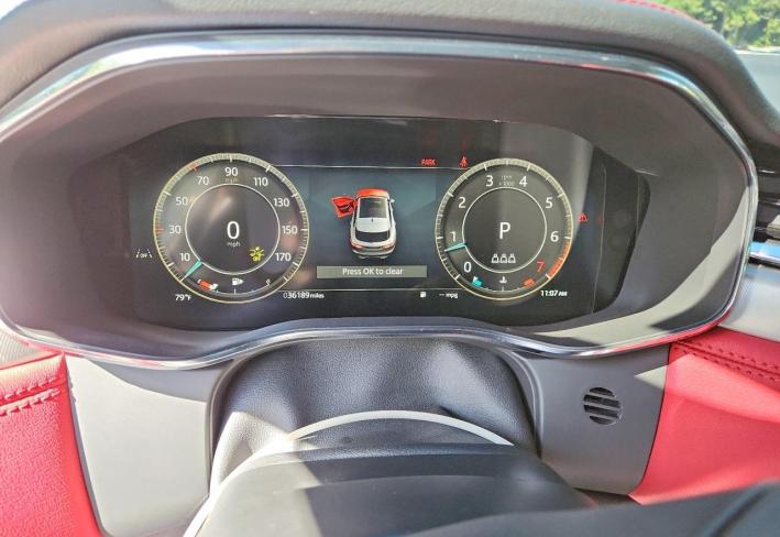 Salvage 2025 Jaguar F-pace R-dynamic S in Белый
