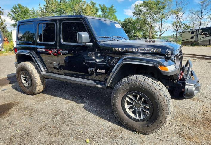 Salvage 2023 Jeep Wrangler Rubicon 392 in Черный