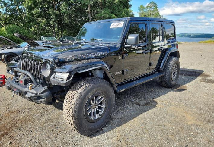 Salvage 2023 Jeep Wrangler Rubicon 392 in Черный