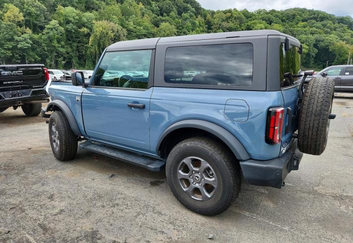 Salvage 2024 Ford Bronco  in Синий