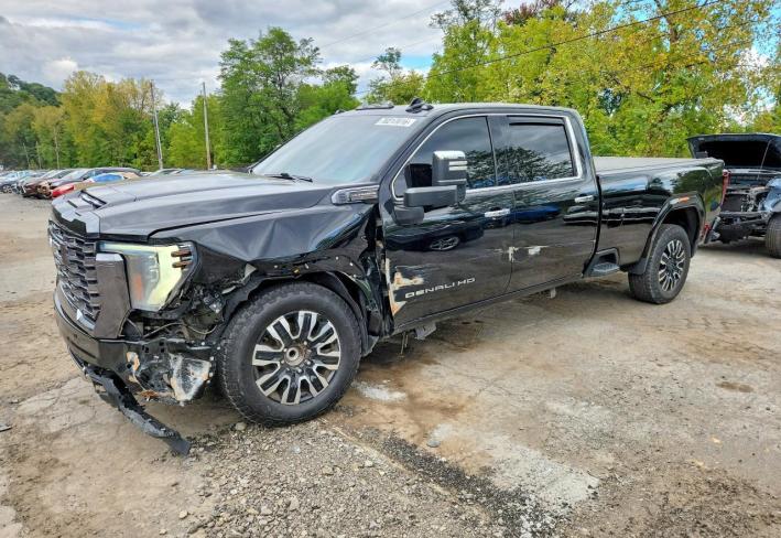 Salvage 2024 Gmc Sierra Denali Ultimate in Черный