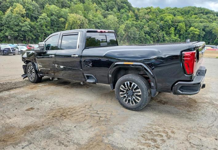 Salvage 2024 Gmc Sierra Denali Ultimate in Черный