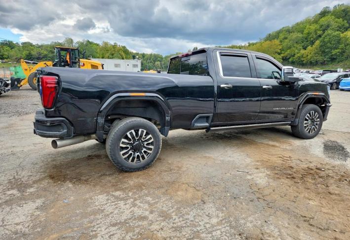 Salvage 2024 Gmc Sierra Denali Ultimate in Черный