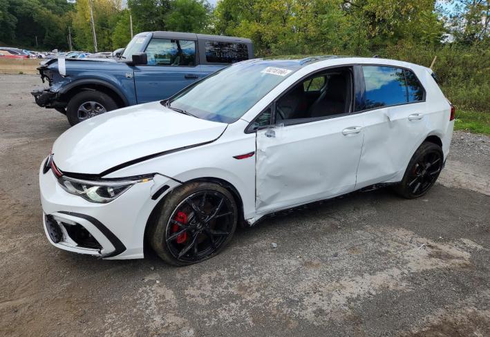 Salvage 2024 Volkswagen Gti S in Белый