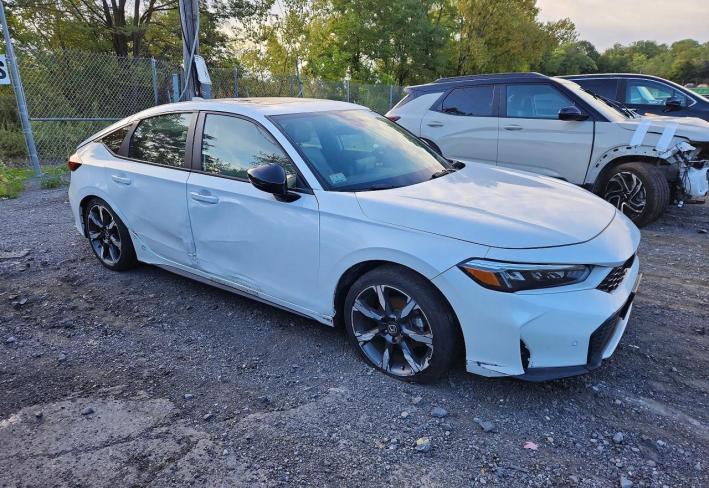 Salvage 2025 Honda Civic Sport Touring in Белый