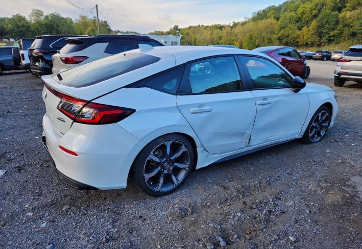 Salvage 2025 Honda Civic Sport Touring in Белый