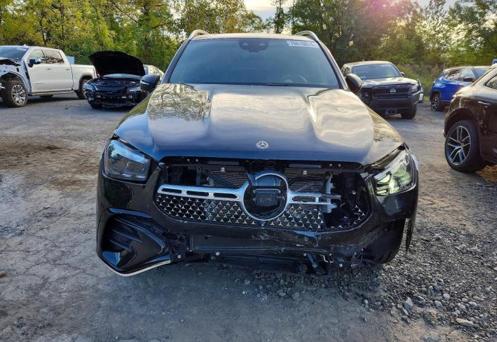 Salvage 2025 Mercedes-benz Gle 450 4matic in Черный