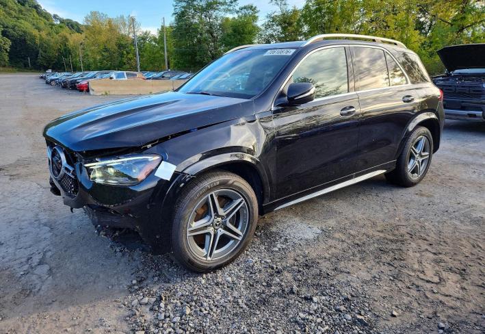 Salvage 2025 Mercedes-benz Gle 450 4matic in Черный
