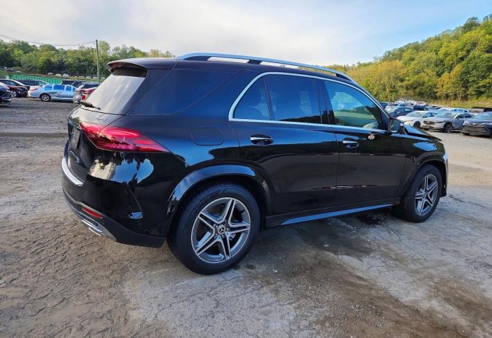 Salvage 2025 Mercedes-benz Gle 450 4matic in Черный
