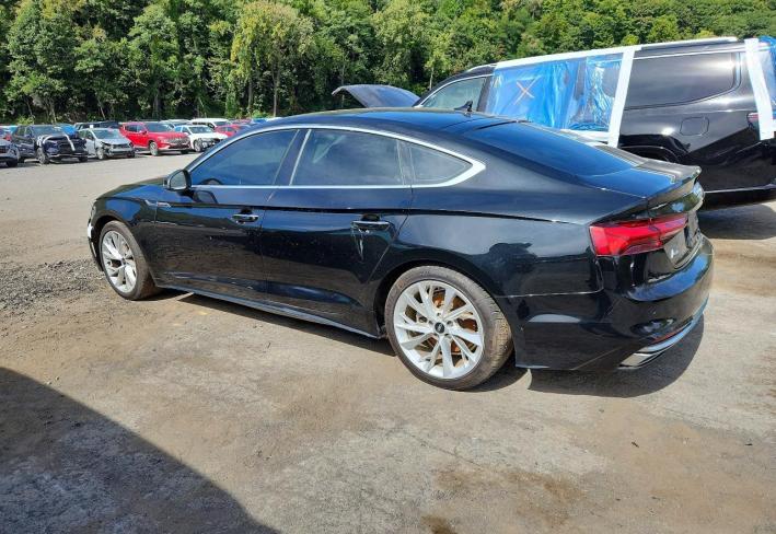 Salvage 2024 Audi A5  in Черный