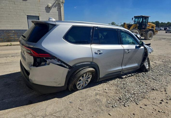 Salvage 2025 Toyota Grand Highlander  in Серебристый