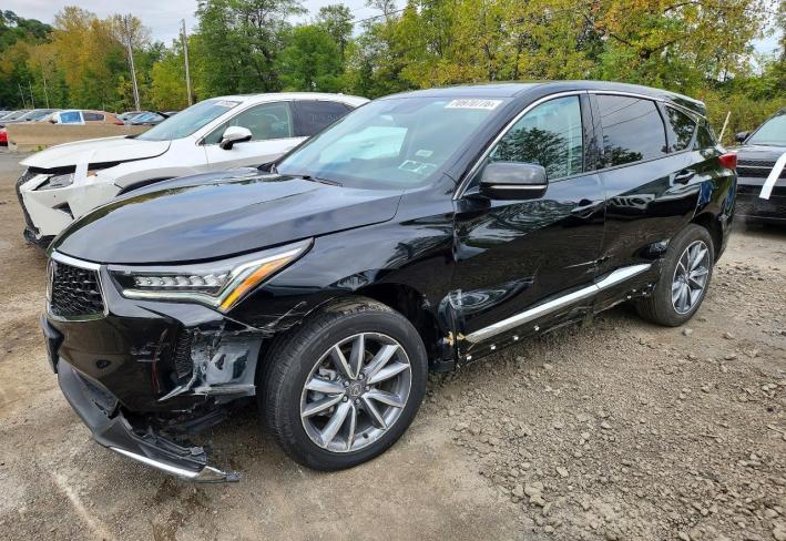 Salvage 2024 Acura Rdx Technology in Черный