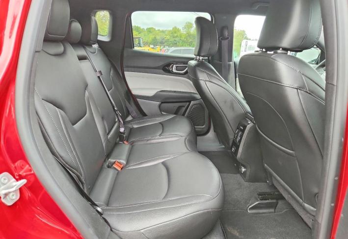 Salvage 2025 Jeep Compass Limited in Бордовый
