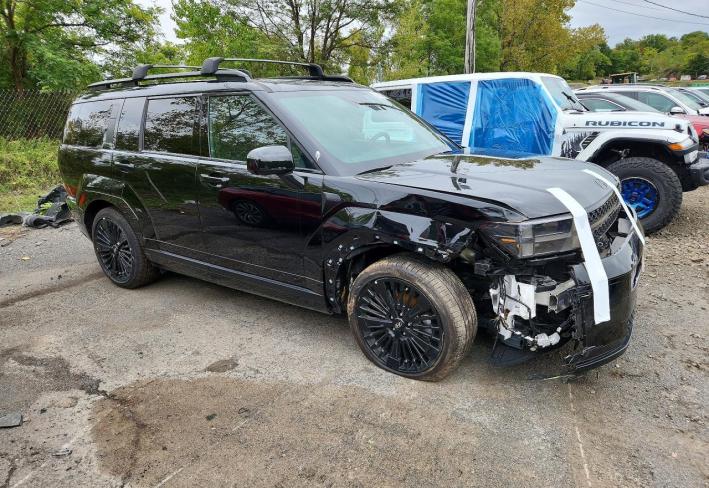 Salvage 2026 Hyundai Santa Fe Calligraphy in Черный