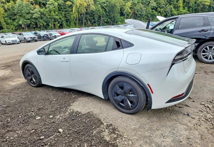 Salvage 2025 Toyota Prius Plug-in Hybrid Se in Белый