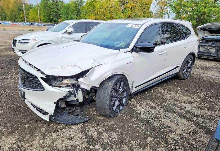 Salvage 2024 Acura Mdx A-spec in Белый