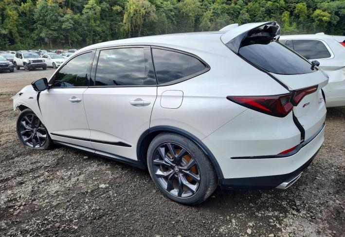 Salvage 2024 Acura Mdx A-spec in Белый