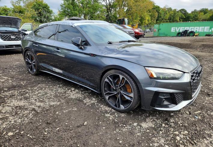 Salvage 2022 Audi S5 Premium Plus in Серый