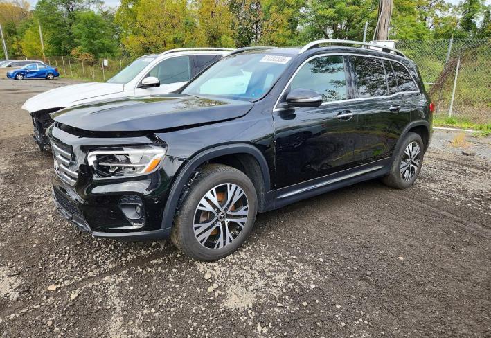 Salvage 2024 Mercedes-benz Glb 250 4matic in Черный