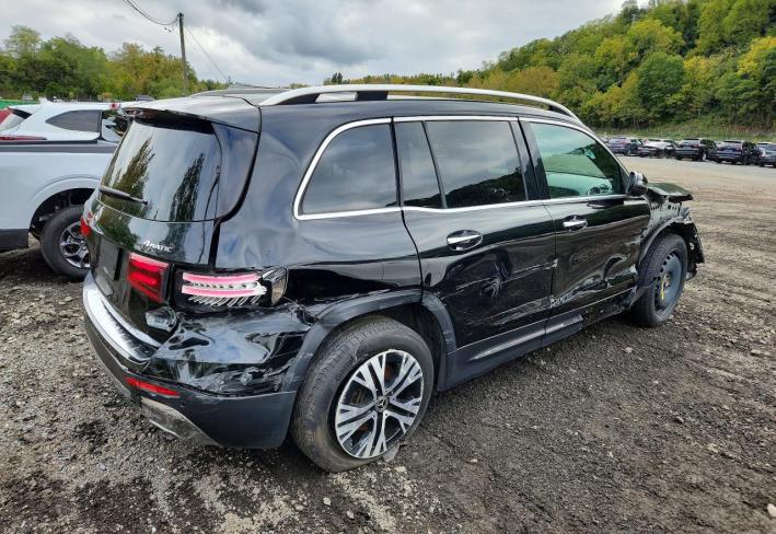 Salvage 2024 Mercedes-benz Glb 250 4matic in Черный