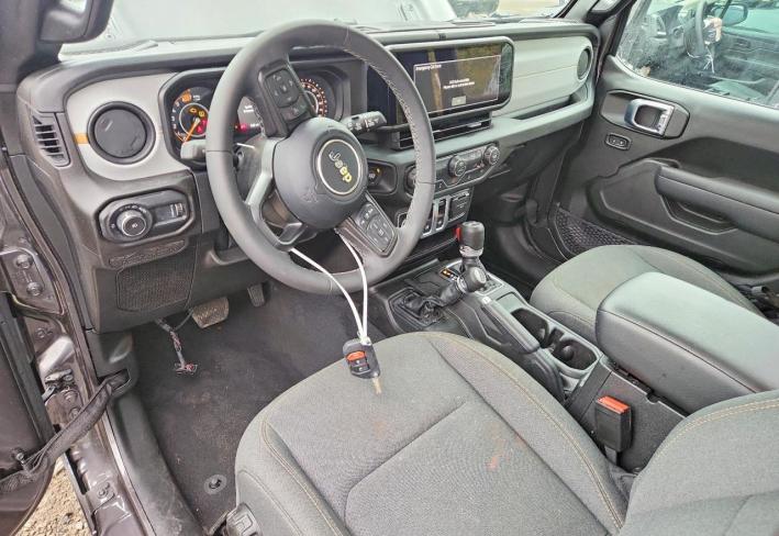 Salvage 2026 Jeep Wrangler  in Gray