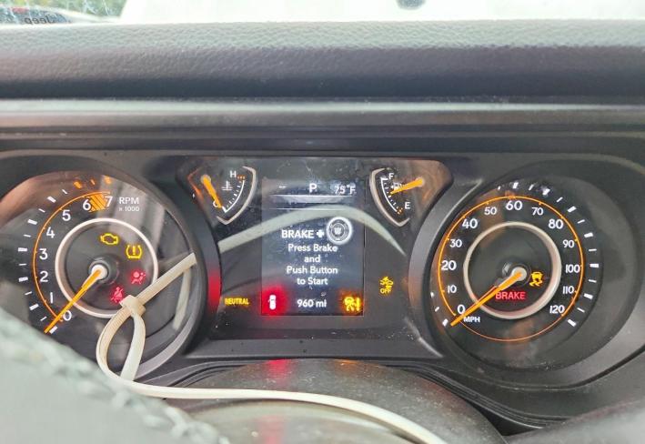 Salvage 2026 Jeep Wrangler  in Gray