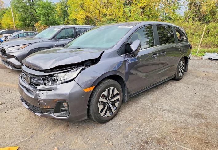 Salvage 2026 Honda Odyssey Exl in Gray