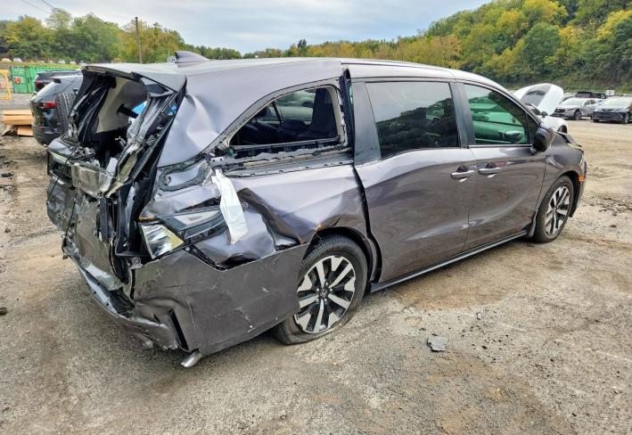 Salvage 2026 Honda Odyssey Exl in Gray