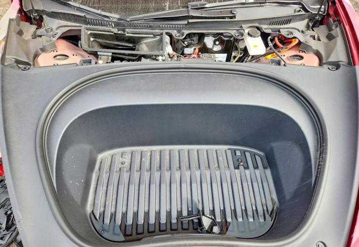 Salvage 2026 Tesla Model 3 Performance in Burgundy