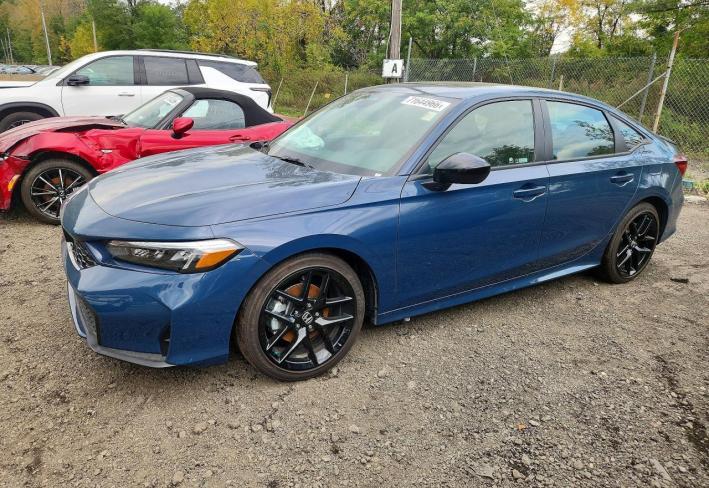 Salvage 2026 Honda Civic Sport in Blue