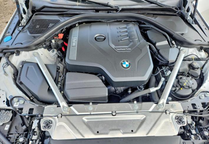 Salvage 2024 Bmw 430i  in White