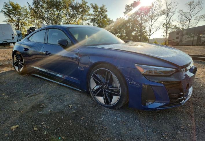 Salvage 2024 Audi Rs E-tron Gt in Blue
