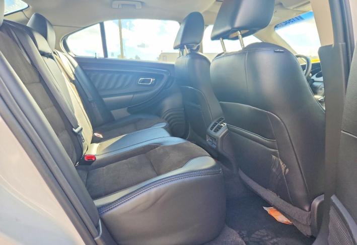 Salvage 2012 Ford Taurus Sho in White