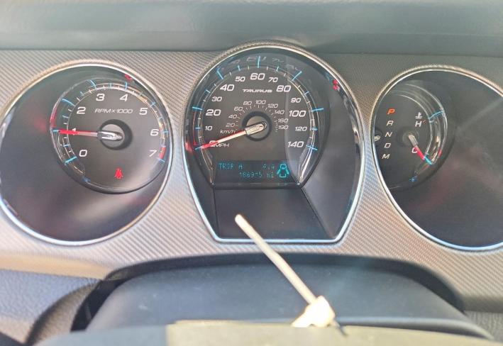 Salvage 2012 Ford Taurus Sho in White