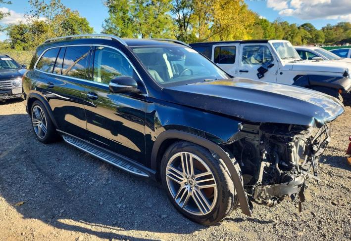 Salvage 2024 Mercedes-benz Gls 450 4matic in Black