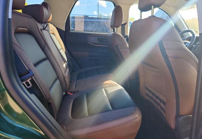 Salvage 2025 Ford Bronco Sport Outer Banks in Green