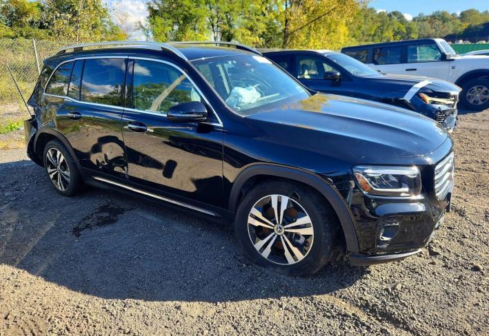 Salvage 2024 Mercedes-benz Glb 250 4matic in Black