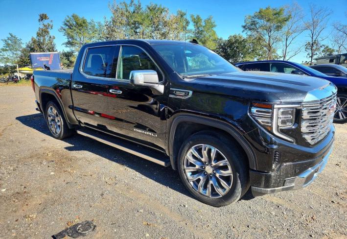 Salvage 2023 Gmc Sierra Denali in Черный
