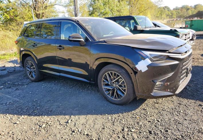 Salvage 2025 Lexus Tx 350  in Черный