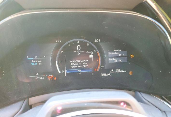 Salvage 2025 Lexus Tx 350  in Черный