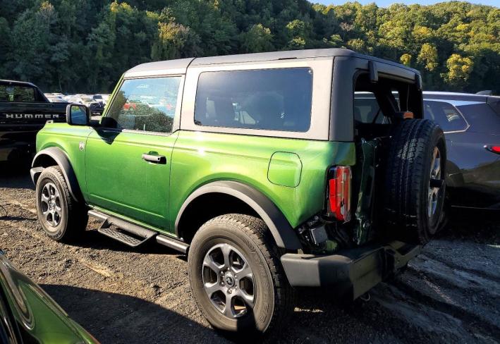Salvage 2024 Ford Bronco  in Green