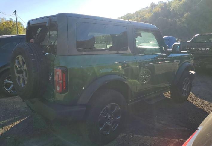Salvage 2024 Ford Bronco  in Green