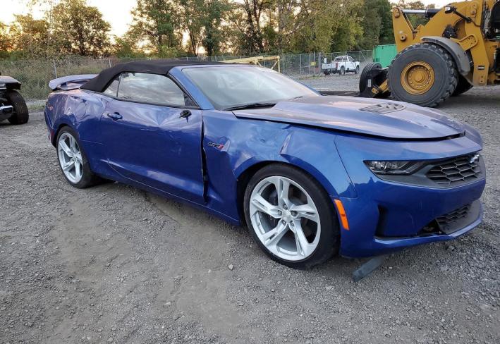Salvage 2023 Chevrolet Camaro Lt1 in Blue