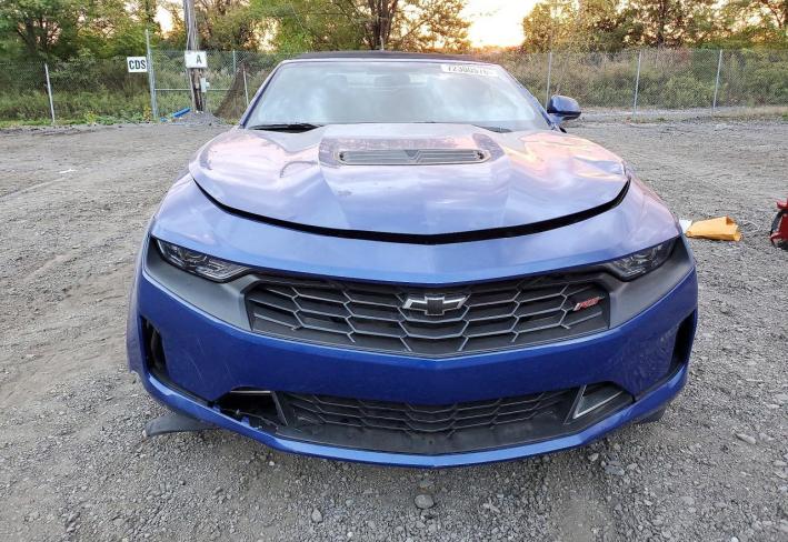 Salvage 2023 Chevrolet Camaro Lt1 in Blue